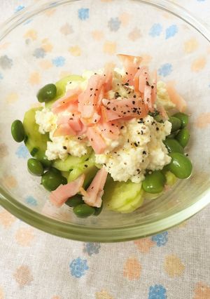 カッテージチーズっぽい豆腐サラダ-レシピのメイン写真