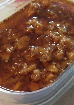 鶏ラー☆☆簡単手作り！鶏肉の食べるラー油-レシピのメイン写真