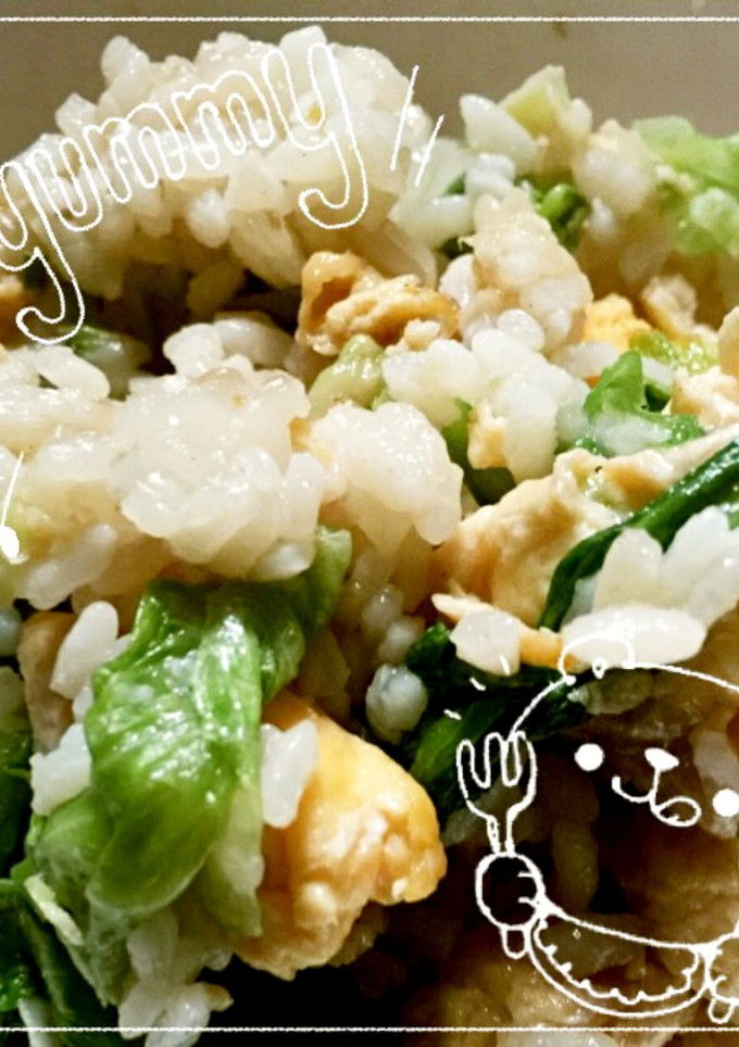 たまごとレタスの炒飯-レシピのメイン写真