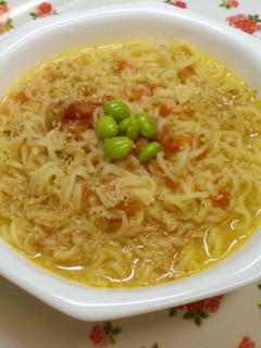 トマト1コ丸ごと塩ラーメン-レシピのメイン写真