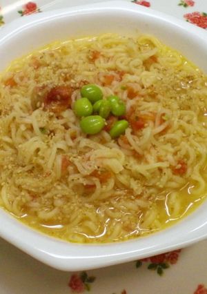 トマト1コ丸ごと塩ラーメン-レシピのメイン写真