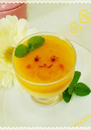 簡単！寒天で作るマンゴープリンナちゃん-レシピのメイン写真