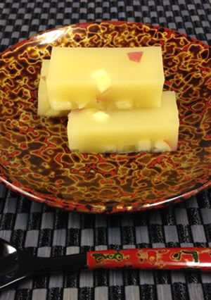 りんごジュースでひんやり水ようかん-レシピのメイン写真