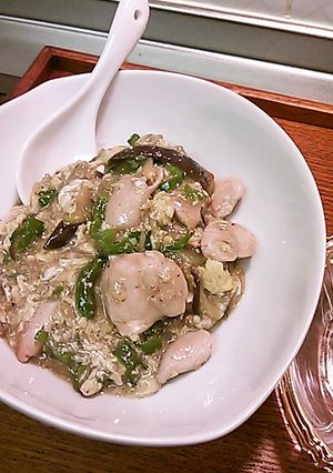 ササミと夏野菜あんかけ-レシピのメイン写真