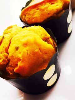 簡単かぼちゃマフィン♪バター不使用!-レシピのメイン写真