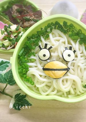 麺弁当でキャラ麺！銀魂のエリザベス-レシピのメイン写真
