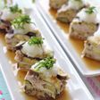 レンジで簡単♫豚肉と茄子のミルフィーユ風