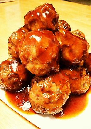 美味しい♥肉団子の甘酢あんかけ-レシピのメイン写真