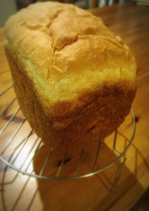 HBで我が家の基本的な食パン(早炊き)-レシピのメイン写真