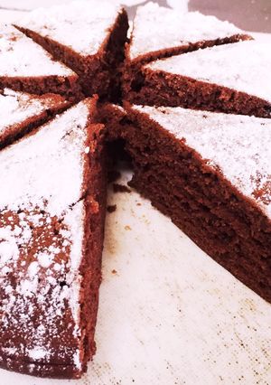 牛乳いらずチョコいらず!炊飯器ケーキ-レシピのメイン写真