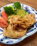 マヨ入りタレのカンタン豚肉ショウガ焼き♪