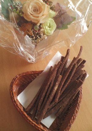 ノンオイル　おからポッキー◇ココア◇-レシピのメイン写真