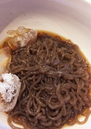 ダイエットに！！糸こんにゃく蕎麦-レシピのメイン写真