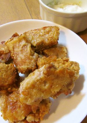 豚肉のごま揚げ～塩レモンヨーグルトソース-レシピのメイン写真