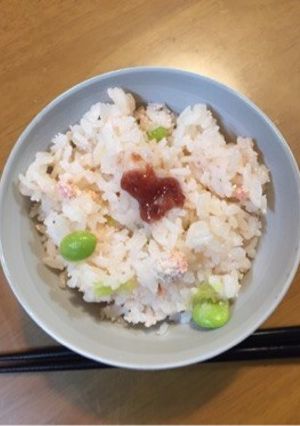 夏バテ防止 炊き込みご飯-レシピのメイン写真
