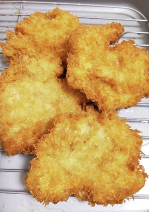 むね肉が箸で切れる♪ナゲット風チキンカツ-レシピのメイン写真