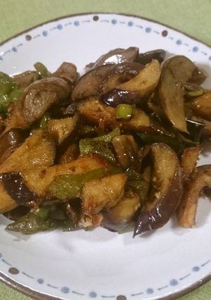 ナスとピーマンのおかか醤油炒め-レシピのメイン写真