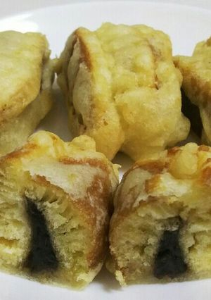 どら焼きの天ぷら＊藤田屋あんまき風おやつ-レシピのメイン写真