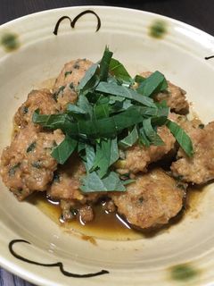 *鶏つくね ハンバーグ 簡単 一品*-レシピのメイン写真