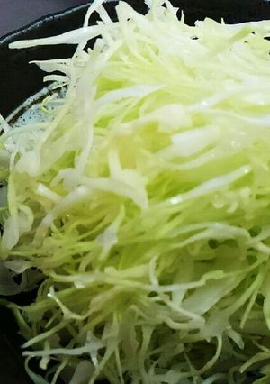 包丁で上手に切る「キャベツの千切り」-レシピのメイン写真