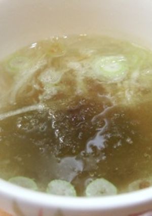 昆布茶で和風スープ-レシピのメイン写真