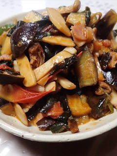 チチタケと野菜等の油炒め・旨煮で~す-レシピのメイン写真