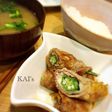 ❁オクラとチーズの豚肉巻き❁