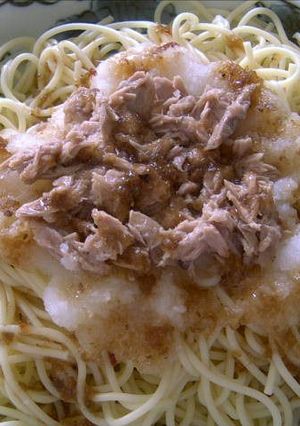 ツナおろしパスタ-レシピのメイン写真