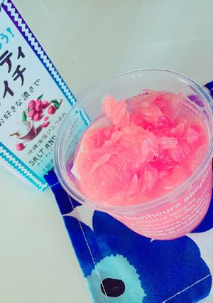 ルビーのソルティライチゼリーよせ♡-レシピのメイン写真