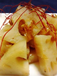 あと一品*とまらなくなるレンコンの土佐煮-レシピのメイン写真