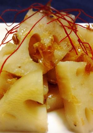 あと一品＊とまらなくなるレンコンの土佐煮-レシピのメイン写真