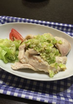 ガス不使用 ネギダレ塩麹チキン-レシピのメイン写真
