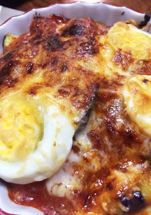 ナスのミートソース ポテトグラタン-レシピのメイン写真