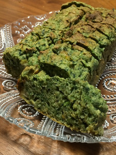 卵なし★ほうれん草豆腐パウンドケーキ-レシピのメイン写真