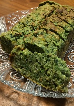 卵なし★ほうれん草豆腐パウンドケーキ-レシピのメイン写真