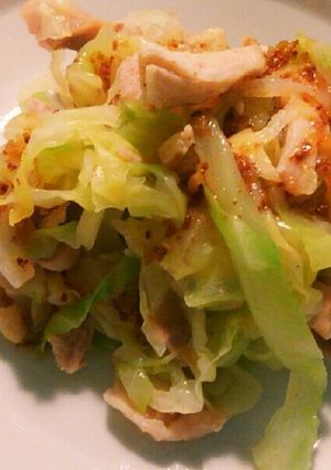 鶏モモとキャベツのヘルシー炒め-レシピのメイン写真