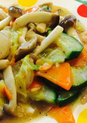 八宝菜風肉野菜炒め-レシピのメイン写真