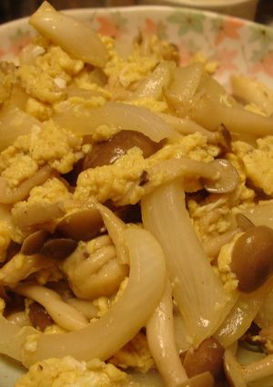 たまねぎときのこの簡単おかず♪-レシピのメイン写真