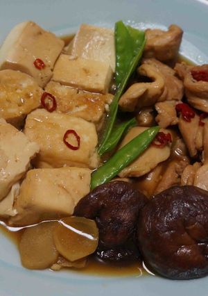 鶏肉豆腐-レシピのメイン写真