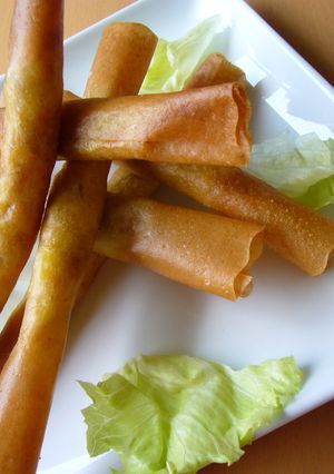 ツナポテトの春巻き@カレー風味-レシピのメイン写真