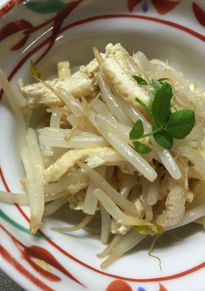 もやしとお揚げのはやはや炒め物-レシピのメイン写真