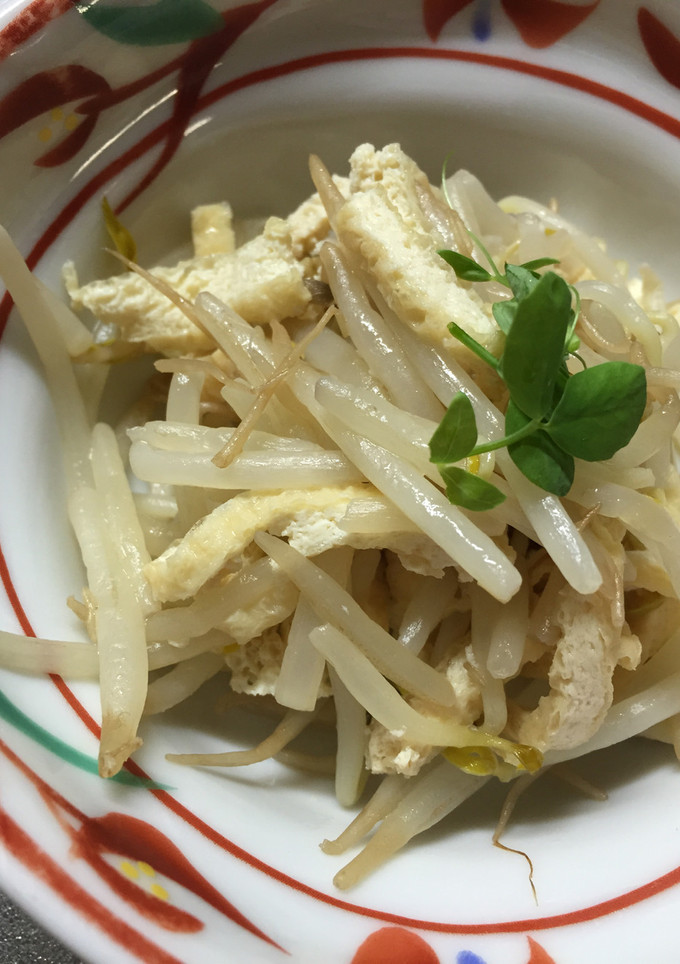 もやしとお揚げのはやはや炒め物-レシピのメイン写真