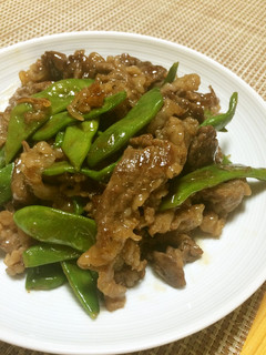 牛肉といんげんのオイスターソース炒め-レシピのメイン写真