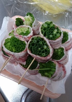 ネギの豚バラ巻-レシピのメイン写真