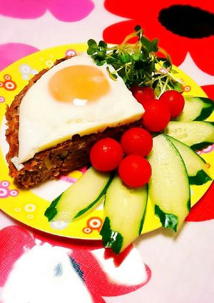 やわらかぁ～いﾊﾝﾊﾞｰｸﾞ❤-レシピのメイン写真