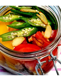 鶏ももと野菜のぎゅうぎゅうマリネ♪-レシピのメイン写真