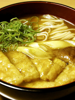 じんわりお揚げさんのカレー南蛮うどん-レシピのメイン写真