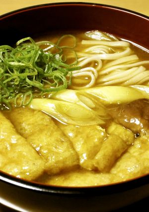 じんわりお揚げさんのカレー南蛮うどん-レシピのメイン写真