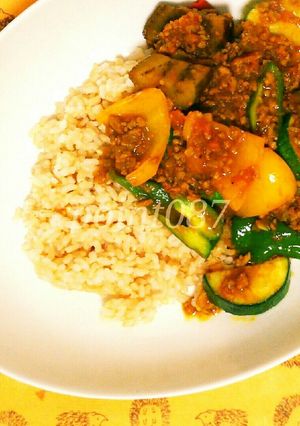 夏野菜たっぷりカレー-レシピのメイン写真