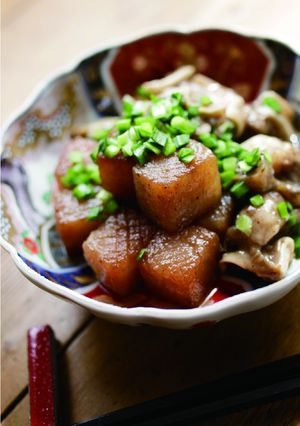 腸活◎豚肉と角こんにゃくの煮込み-レシピのメイン写真
